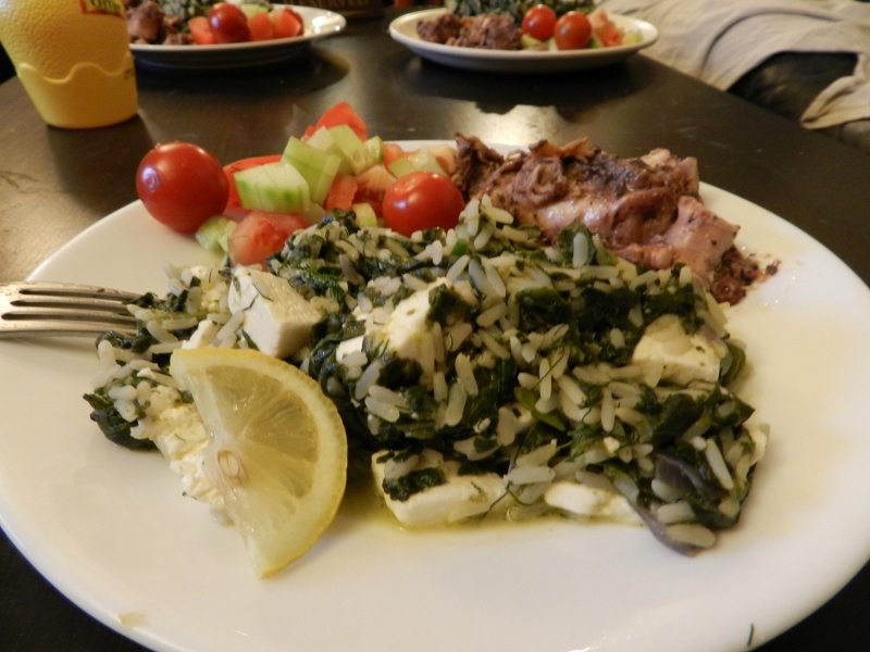 Spinach Rice recipe…or in Greek …Spanakorizo