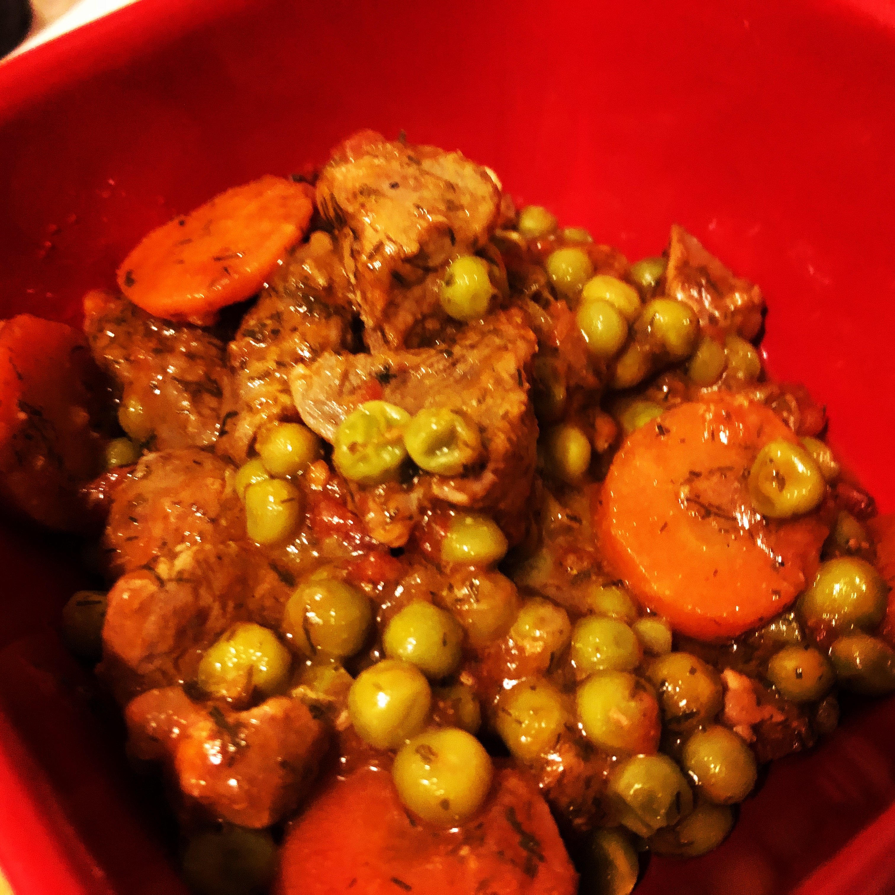Beef Stew recipe with Green Peas