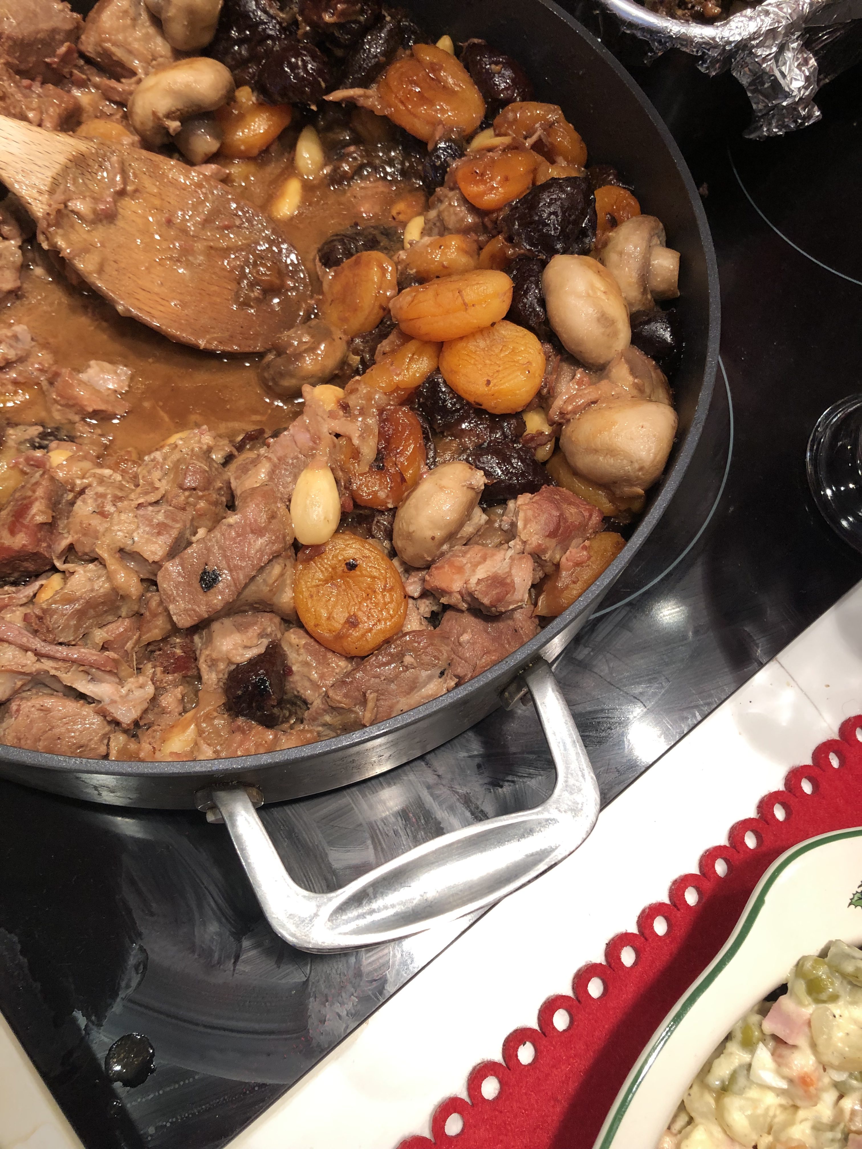 Pork with Prunes and Apricots