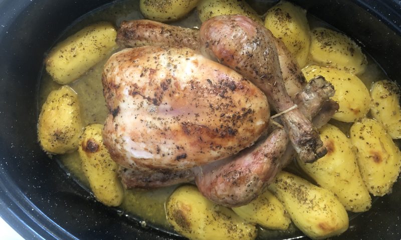 Fast Recipe: Chicken with potatoes