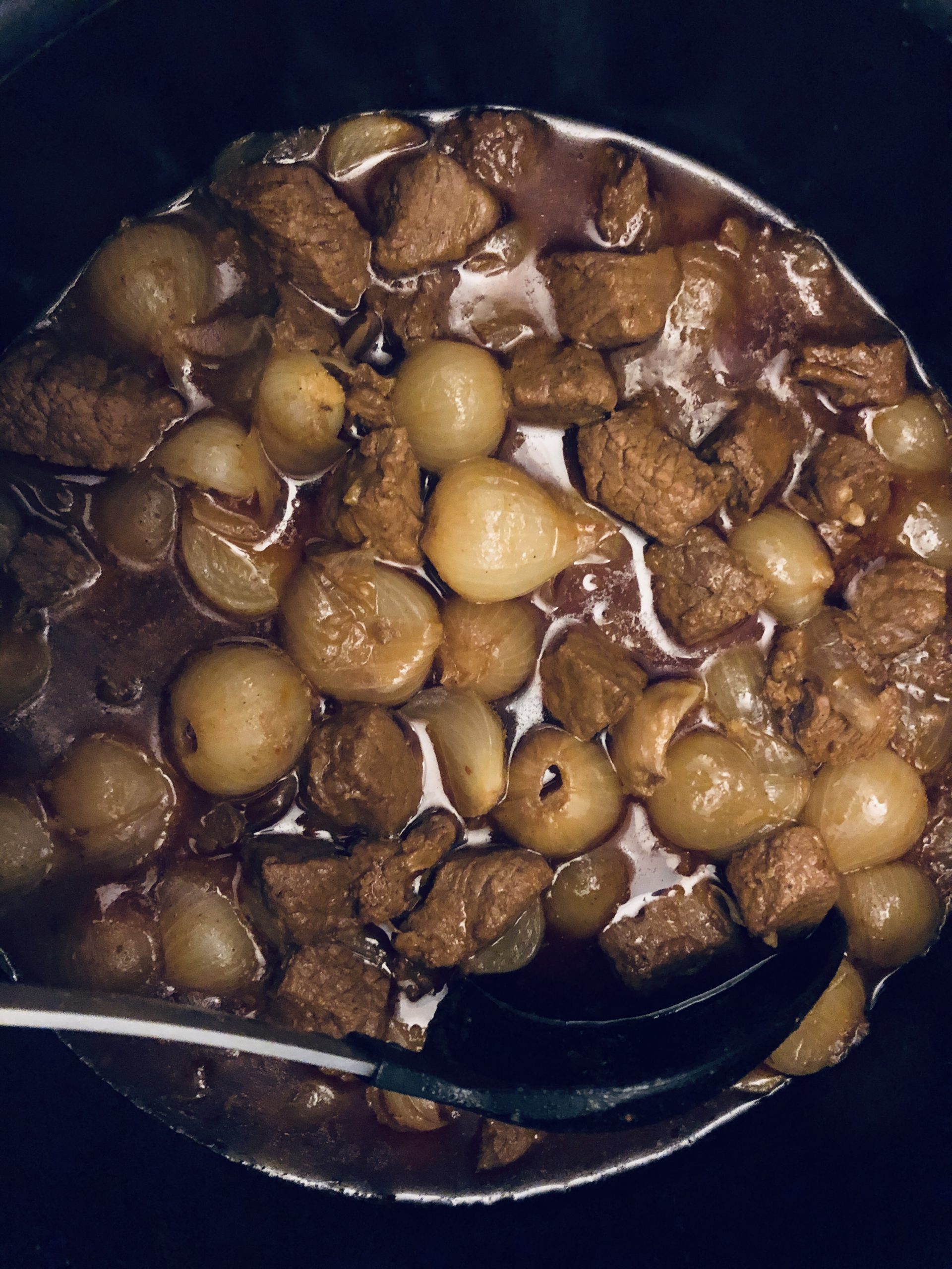 Greek Beef Stifado stew