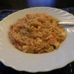 Orzo Pasta with tomato