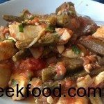 Okra with chicken