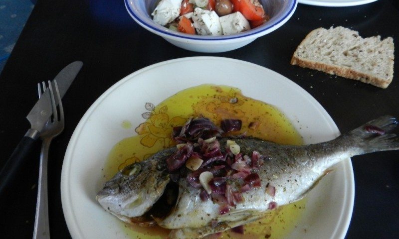 Grilled Sea Bream with Lemmon