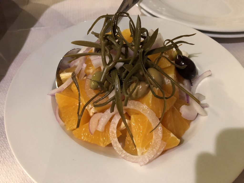 Orange Salad from Mani