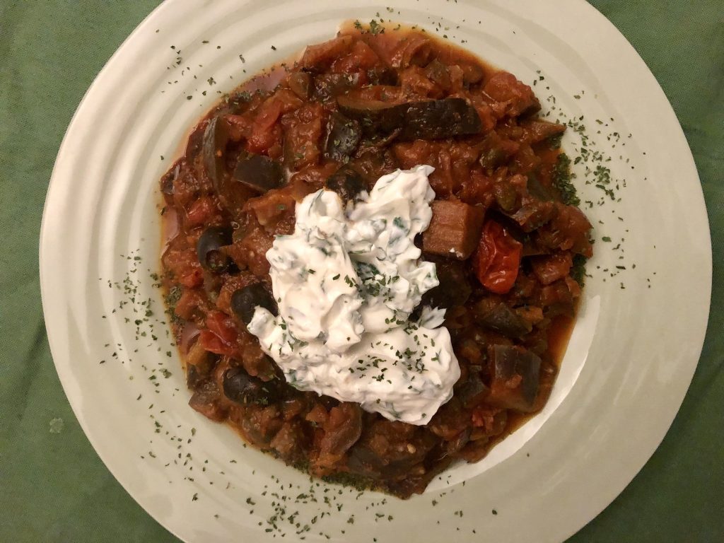 AUBERGINE STEW