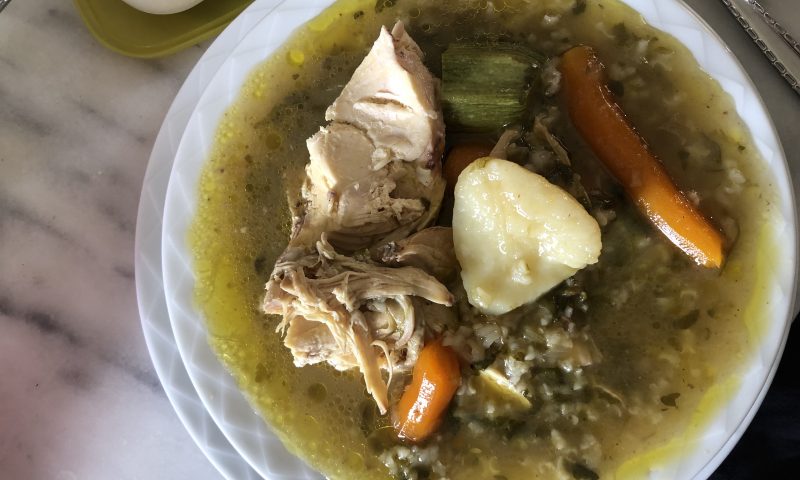 Easy Chicken soup recipe for cold winter night